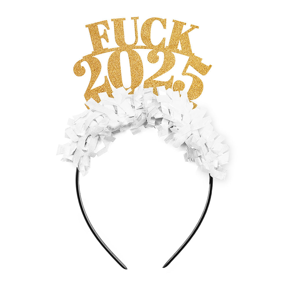 FUCK 2025 NYE Party Crown