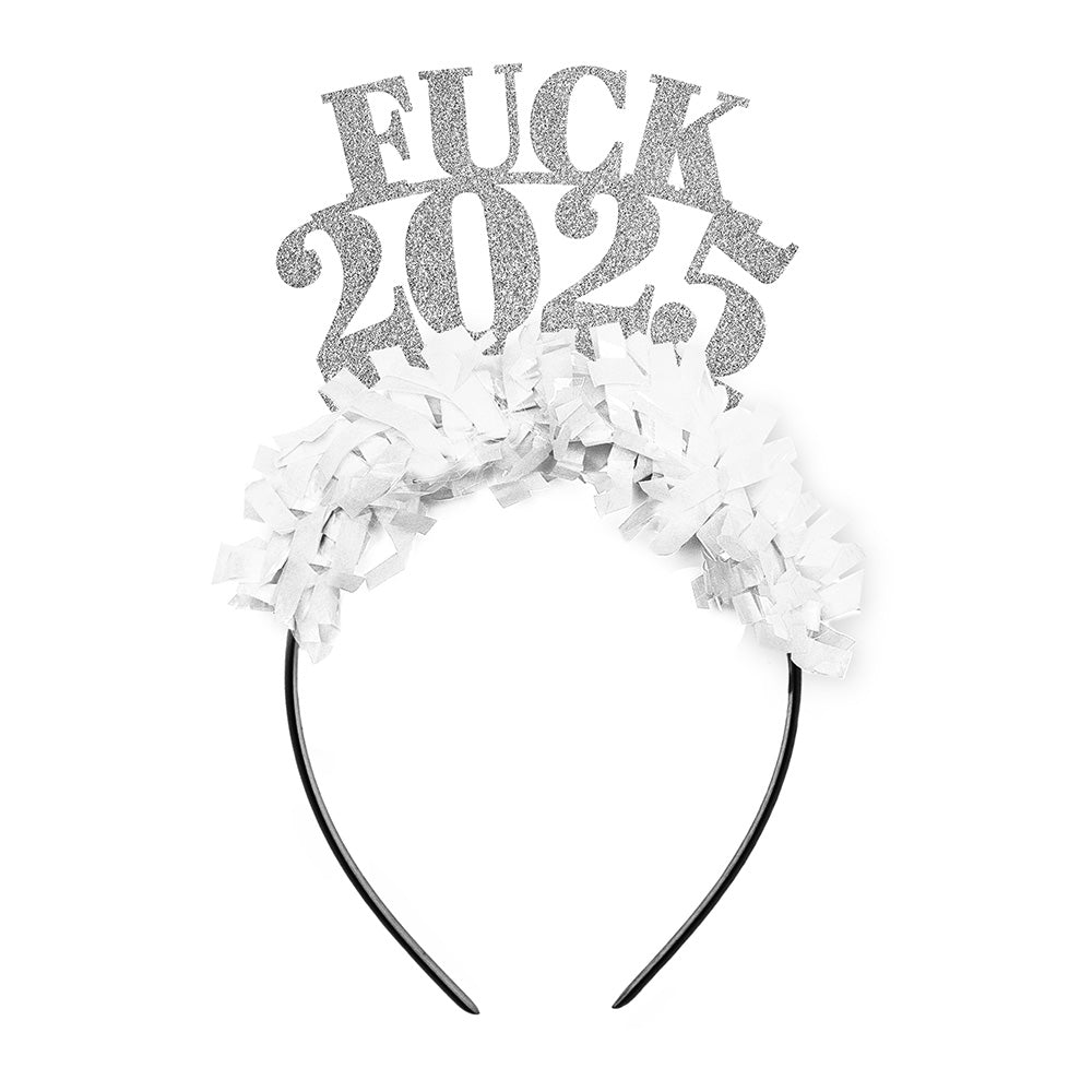 FUCK 2025 NYE Party Crown