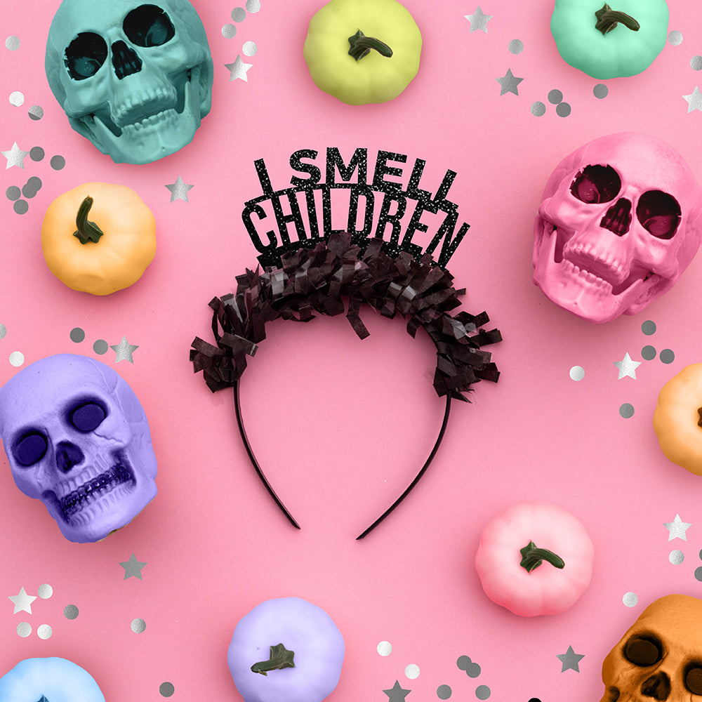 I smell children Halloween party headband