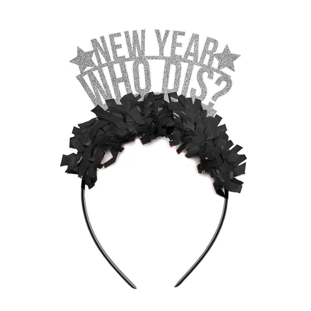 New Year Who Dis? NYE  Party Crown