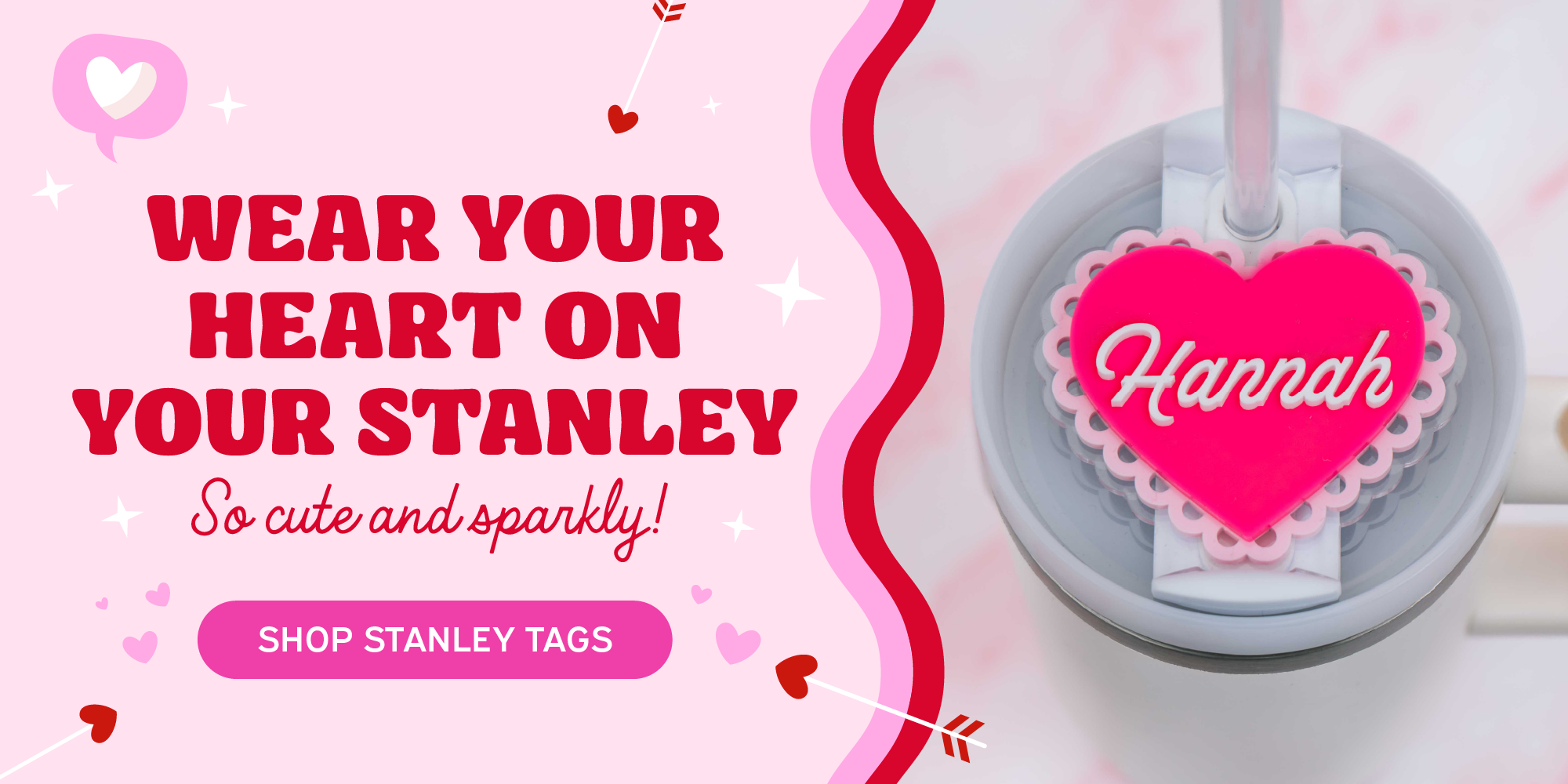 Valentines Day Stanley Tags