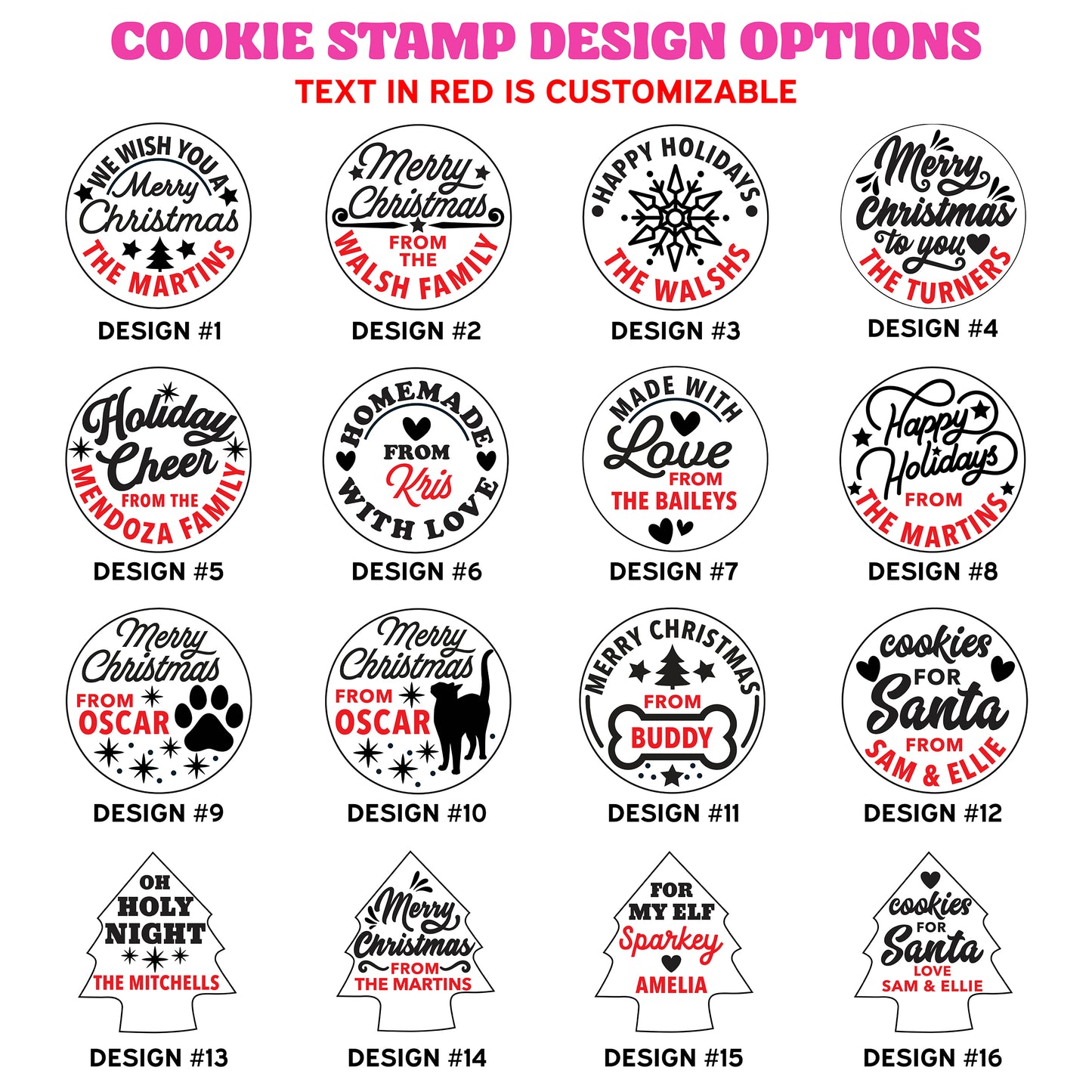 Custom Cookie Stamp