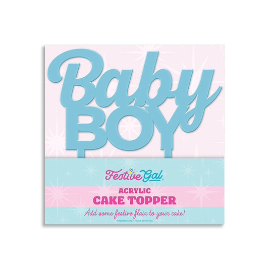 Baby Boy Cake Topper