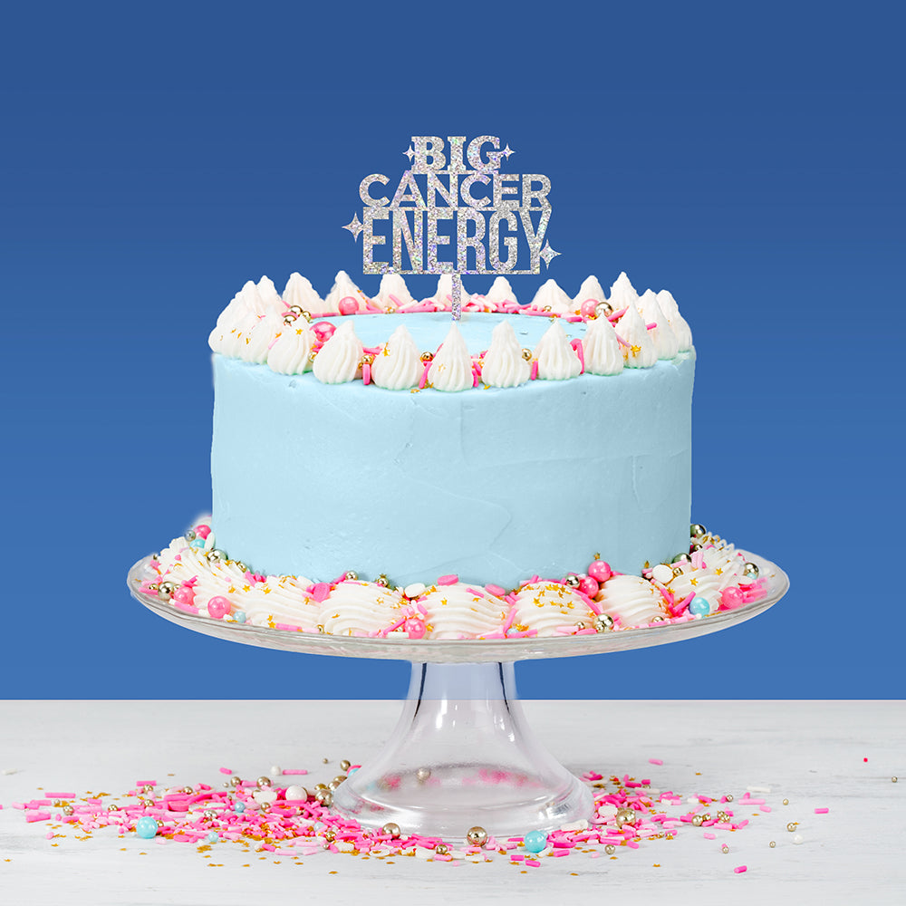 Cancer Zodiac Sign Cake Topper