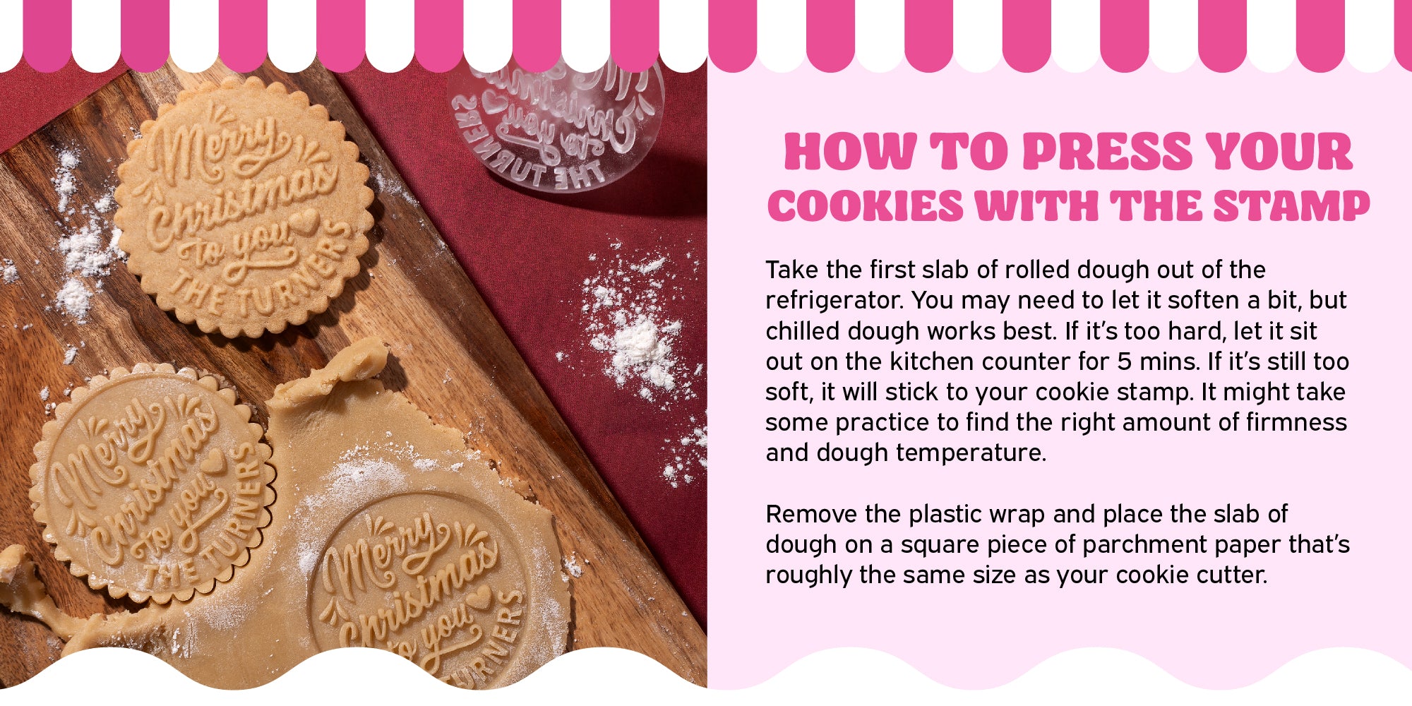 How to press your cookie!