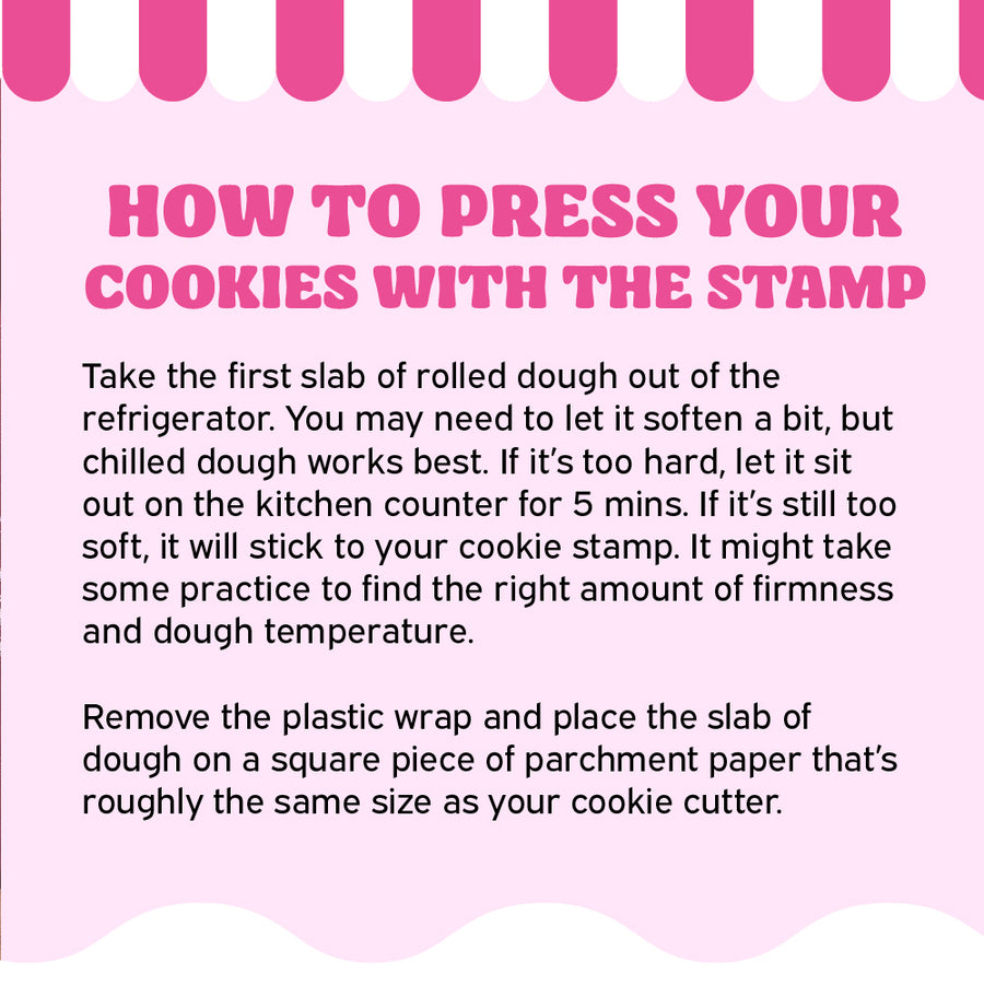 How to press your cookie!