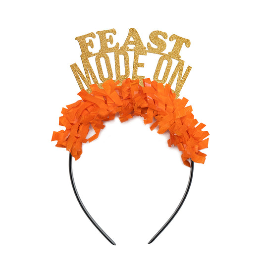 Thanksgiving Party Crown "Feast Mode On"