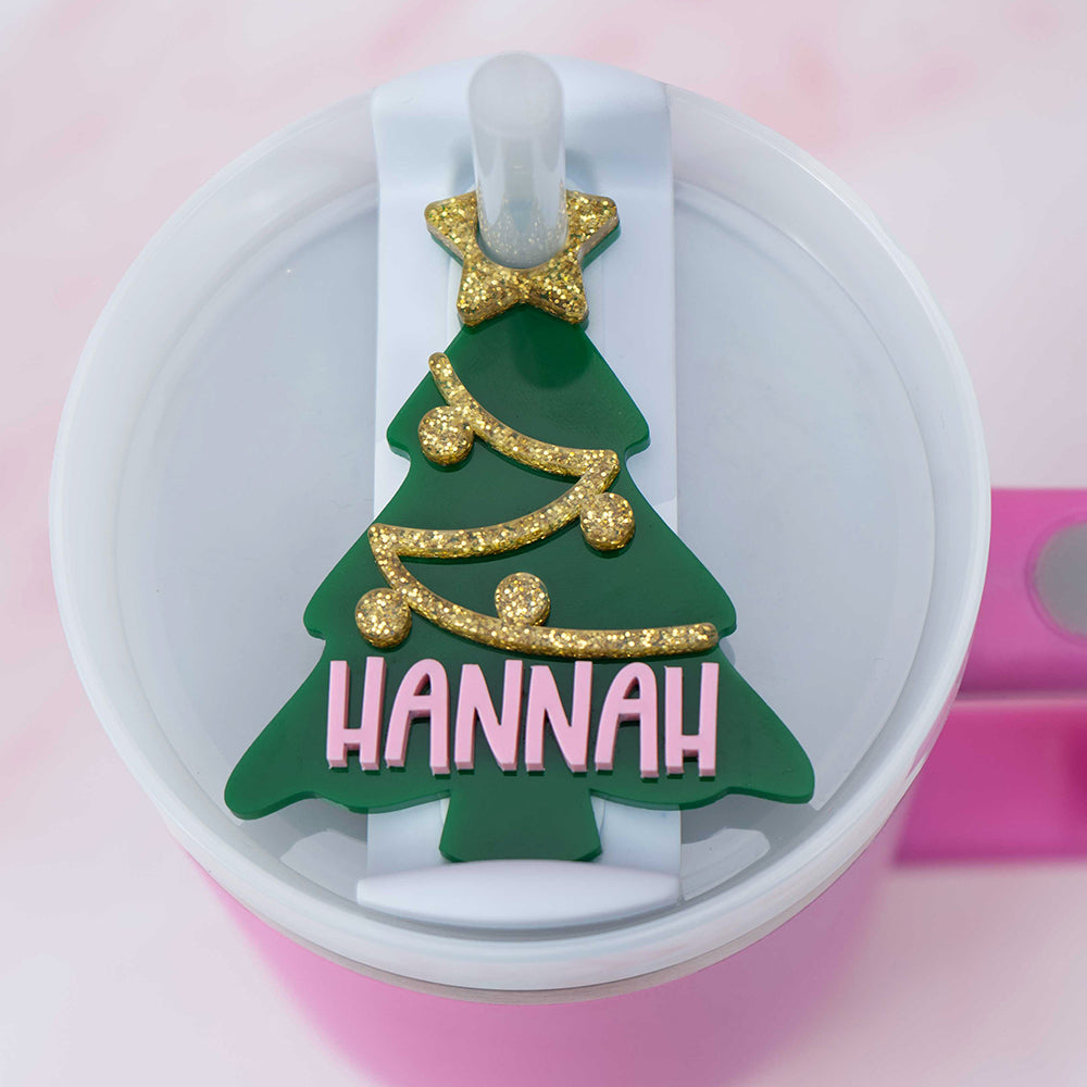 Stanley Tumbler Name Tag - Personalized Name, Color, Fonts! – Festive Gal