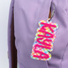 Girl Acrylic Name Keychains