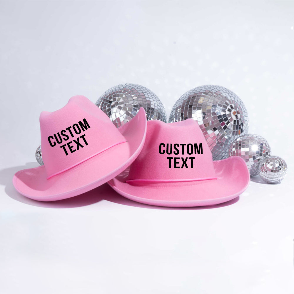 Cheap pink cowboy hats deals