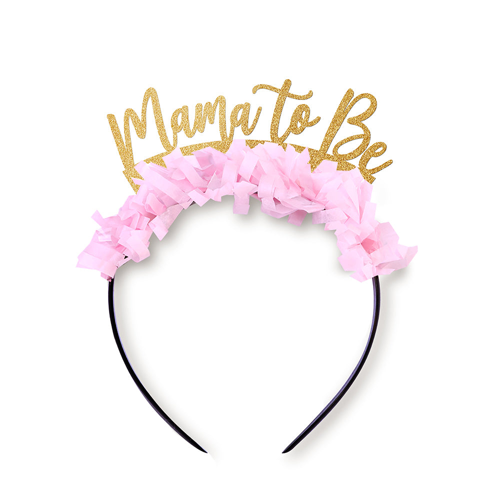 "Mama To Be" Crown - Baby Shower Headband 